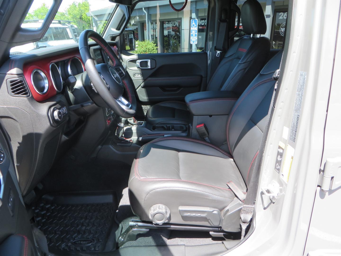 2021 Sting Grey /BLACK Jeep Wrangler Unlimited Rubicon (1C4JJXFM5MW) with an 3.0L V6 DOHC 24V TURBO DIESEL engine, 6A transmission, located at 2630 Grass Valley Highway, Auburn, CA, 95603, (530) 508-5100, 38.937893, -121.095482 - Diesel JL with Sky One power top featuring a Teraflex suspension system, Falcon adjustable shocks & steering stabilizer, Full Metal Cloak skid plate, 17" Method bead grip wheels, 37" Toyo RT Trail tires, Warn winch, Rigid Led lighting, Teraflex HD spare tire carrier, Teraflex Diff covers, Amp steps, - Photo#27